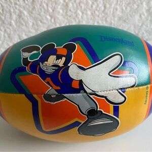 DISNEYLAND resort football soft toy mickey